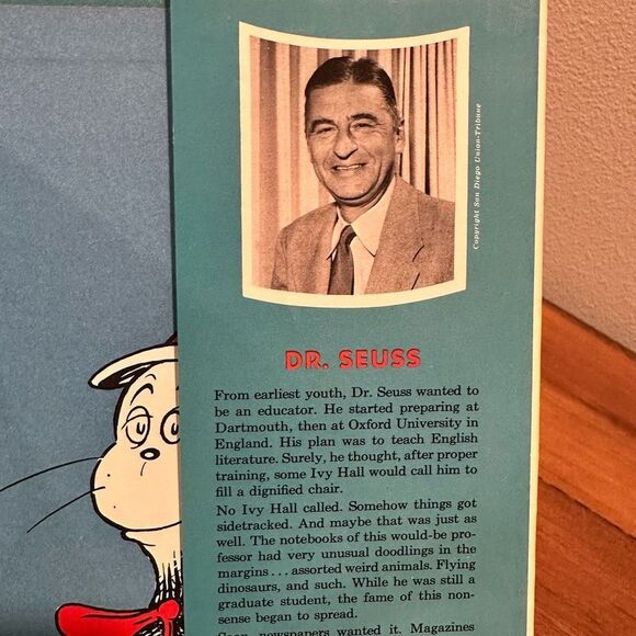 Dr. Suess The Cat In The Hat‎ 1957 First Edition with Jacket - Picture 16 of 16